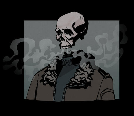 autumn skull